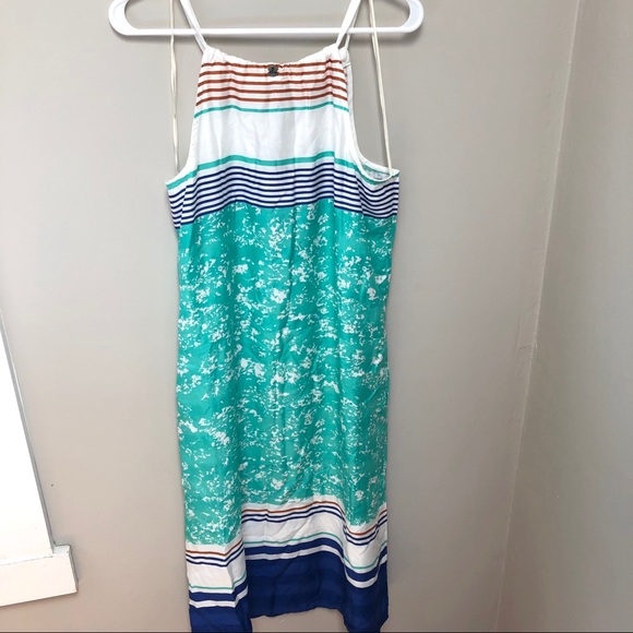 PrAna Parisol Aqua Blue midi dress - Picture 3 of 11